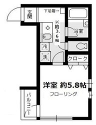 AXIA溝の口の物件間取画像